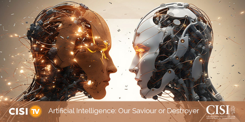 CISI's tweet image. Will the numerous advancements in Artificial Intelligence lead to a vast improvement in our quality of life or destroy it?  Watch our #CISITV video to find out: cisi.org/cisiweb2/mycis…

#CPDboost #AI #artificialintelligence #financialservices