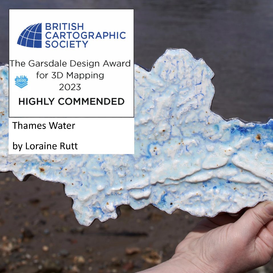 Honoured to have these in my living room for the past few days since receiving them at the British Cartographic Society Awards in Cambridge last week. 

Now to take the John C. Bartholomew Award in to the <a href="/Steer_Group/">Steer</a> office, and get the OS and 3D certificates to <a href="/LoraineRutt/">The Little Globe Co</a>