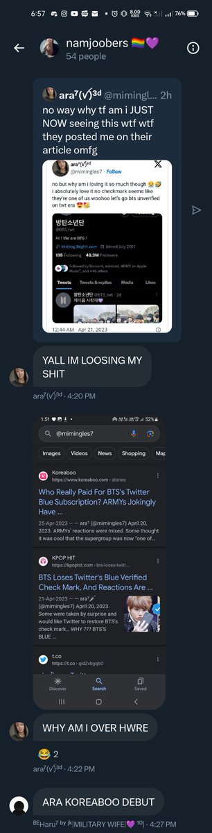namjoobers's tweet photo. @mimingles7 and @tanniev making their koreaboo debuts 💁🏻‍♀️💅🏻 https://t.co/nOA0GI6gs3