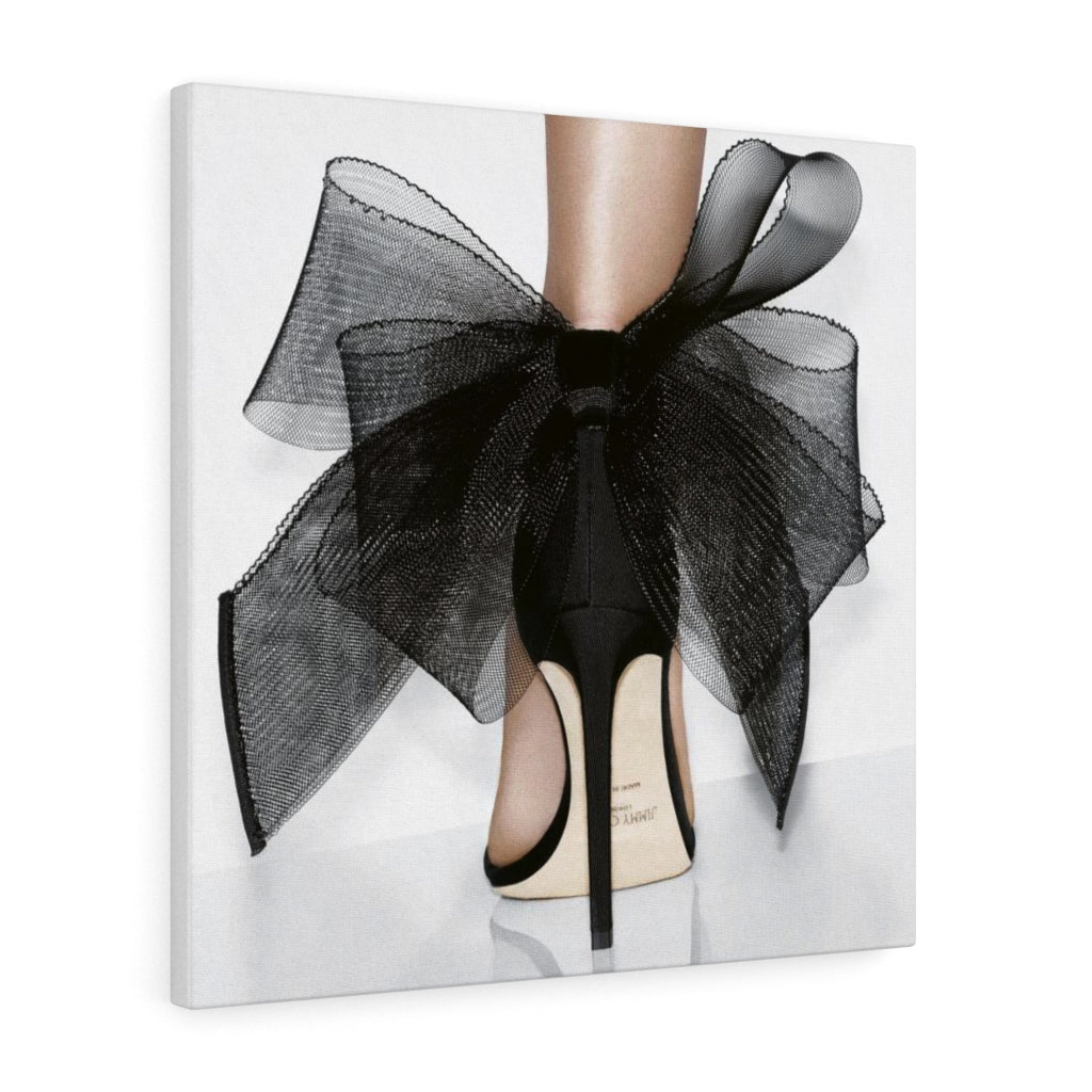 ByDesignStudio's tweet image. Jimmy Choo Aveline Black Bow Shoe - Canvas Print  
by Printify. 
Shop now 👉👉 shortlink.store/j4oasctzcut9