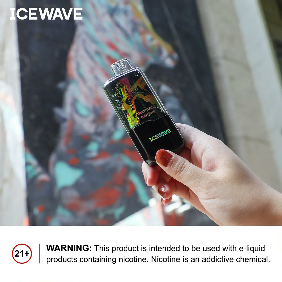 With ICEWAVE X8500 in your palm, unleash your power💥 
 
#icewaveX8500 #icewave #cyberpunk #vapelife #vaping #newproduct #vapebreak #vapeon #styleempowerment #icon
Not for the U.S. market.