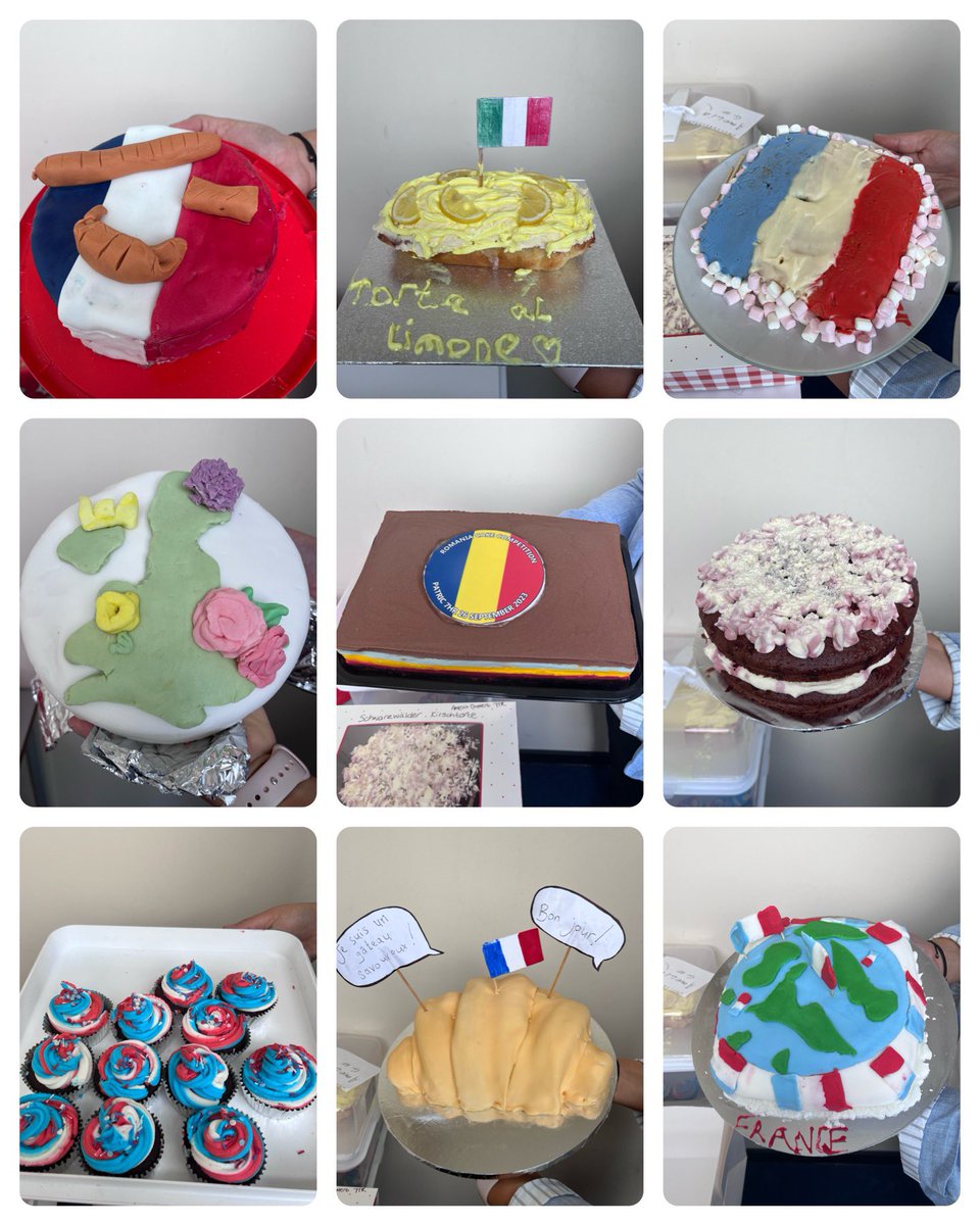 MFL @Whitby High (@mfl_whitbyhigh) on Twitter photo Wow! What a turn out for our #EuropeanDayofLanguages bake off competition! We are blown away with the quality and creativity of these entries! See for yourselves how amazing our <a href="/WhitbyHigh/">The Whitby High School</a> students are!
Results will be announced later today #watchthisspace Wow! What a turn out for our #EuropeanDayofLanguages bake off competition! We are blown away with the quality and creativity of these entries! See for yourselves how amazing our <a href="/WhitbyHigh/">The Whitby High School</a> students are!
Results will be announced later today #watchthisspace