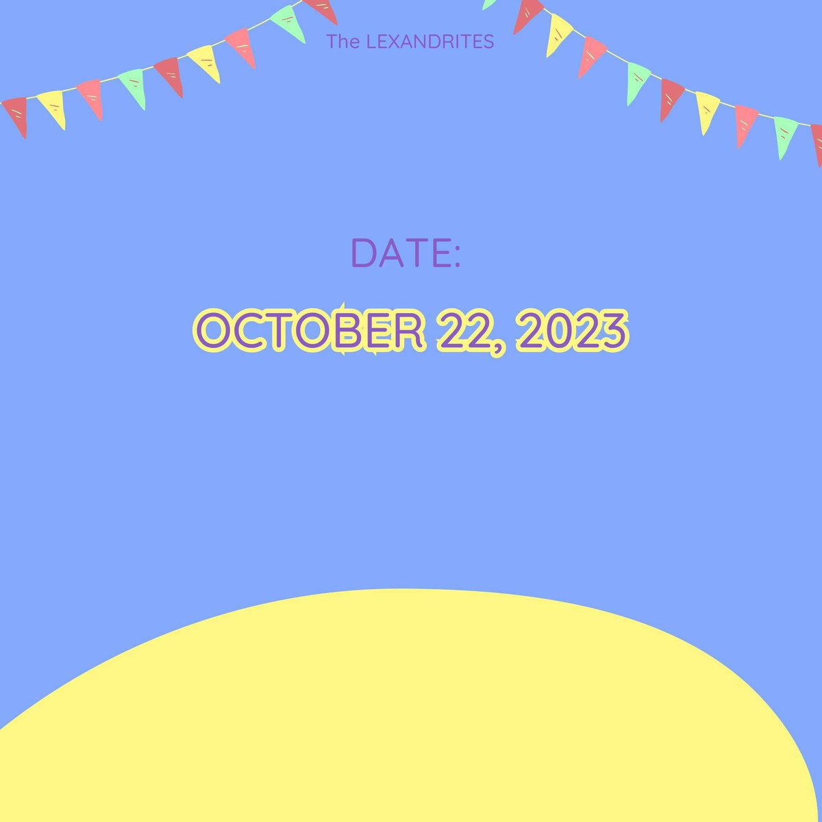 lexandritesofc's tweet photo. 🎡 Lex’s Birthday Event and Fan Gathering will be on:

🗓️ OCTOBER 22, 2023 (SUNDAY)

Tune in for more updates! 💕

#TheLEXandrites
@eclipse_lexx #EclipseLEX https://t.co/owl67qk5DP