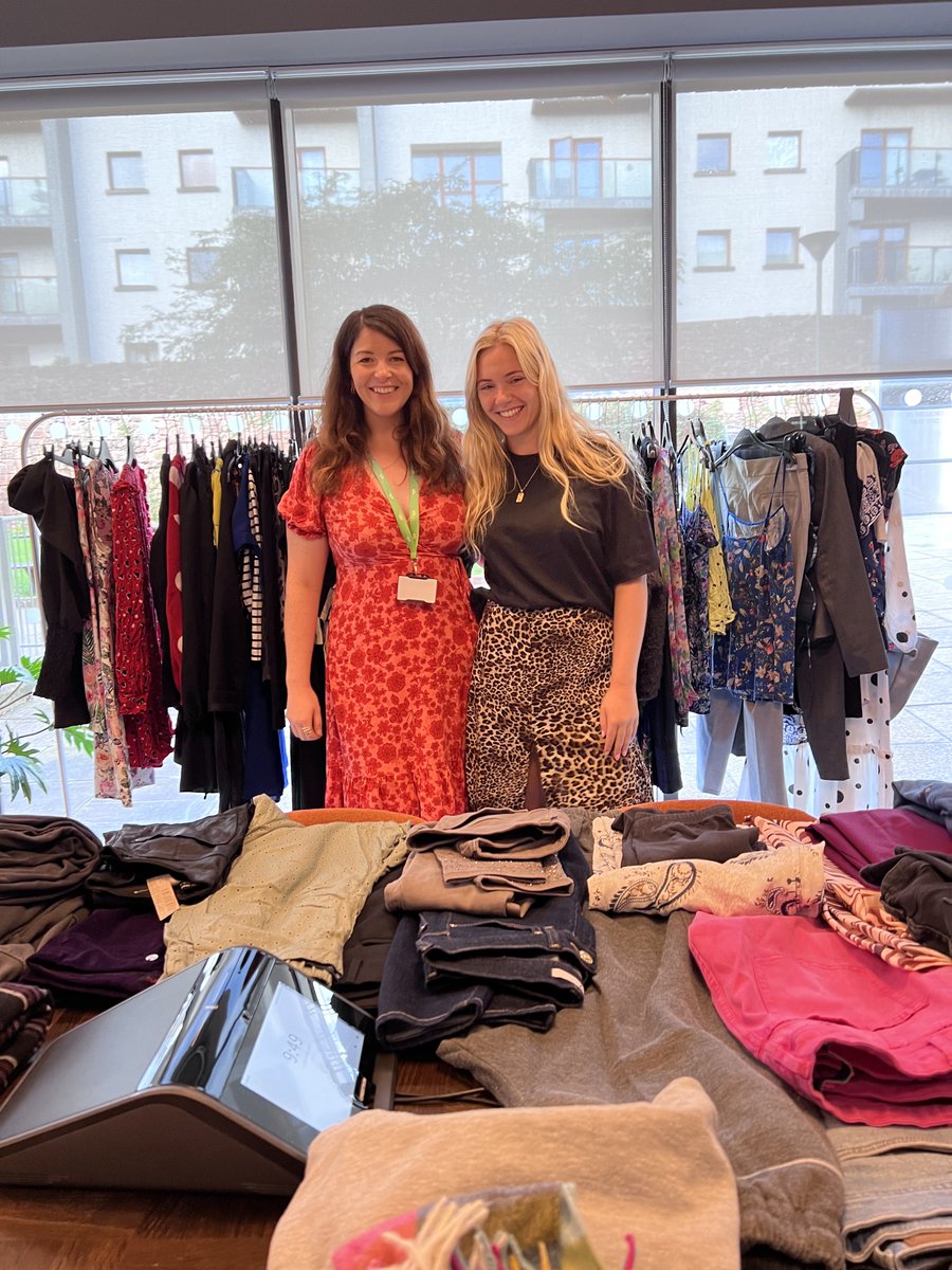 We’ve set up a pop-up clothes swap shop in our Clockwise Offices in Exeter today to raise money for @StPetrocks! Find out more about the organisation and make a donation by clicking the link below 👇 stpetrocks.org.uk #ClothesSwap #SustainableFashion #StPetrocks