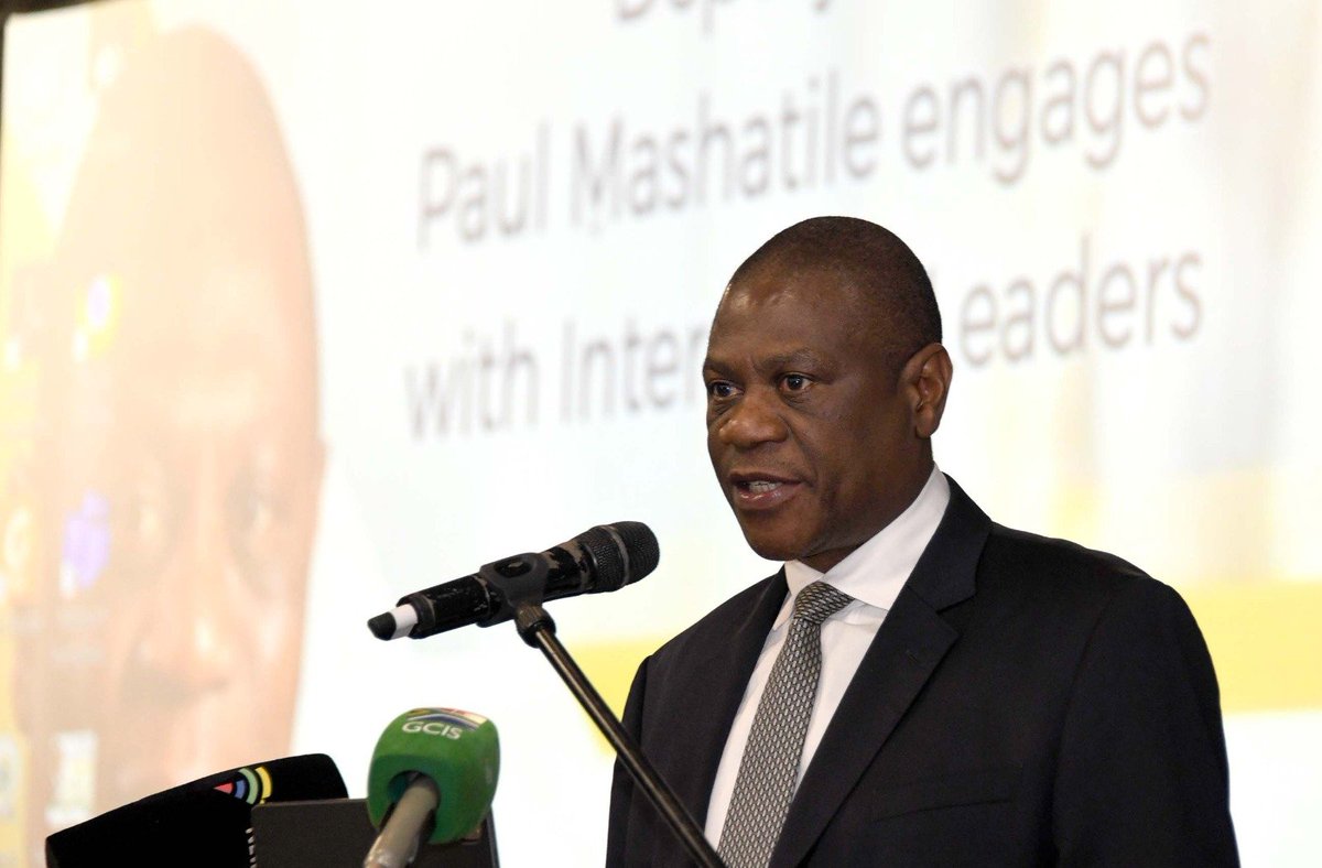 SAgovnews's tweet photo. [Read] Deputy President Paul Mashatile has called on the faith-based community to partner with government to make tangible contributions towards addressing the social ills facing the country https://t.co/Ydlq8mAHnx https://t.co/gY7Qn27xM3