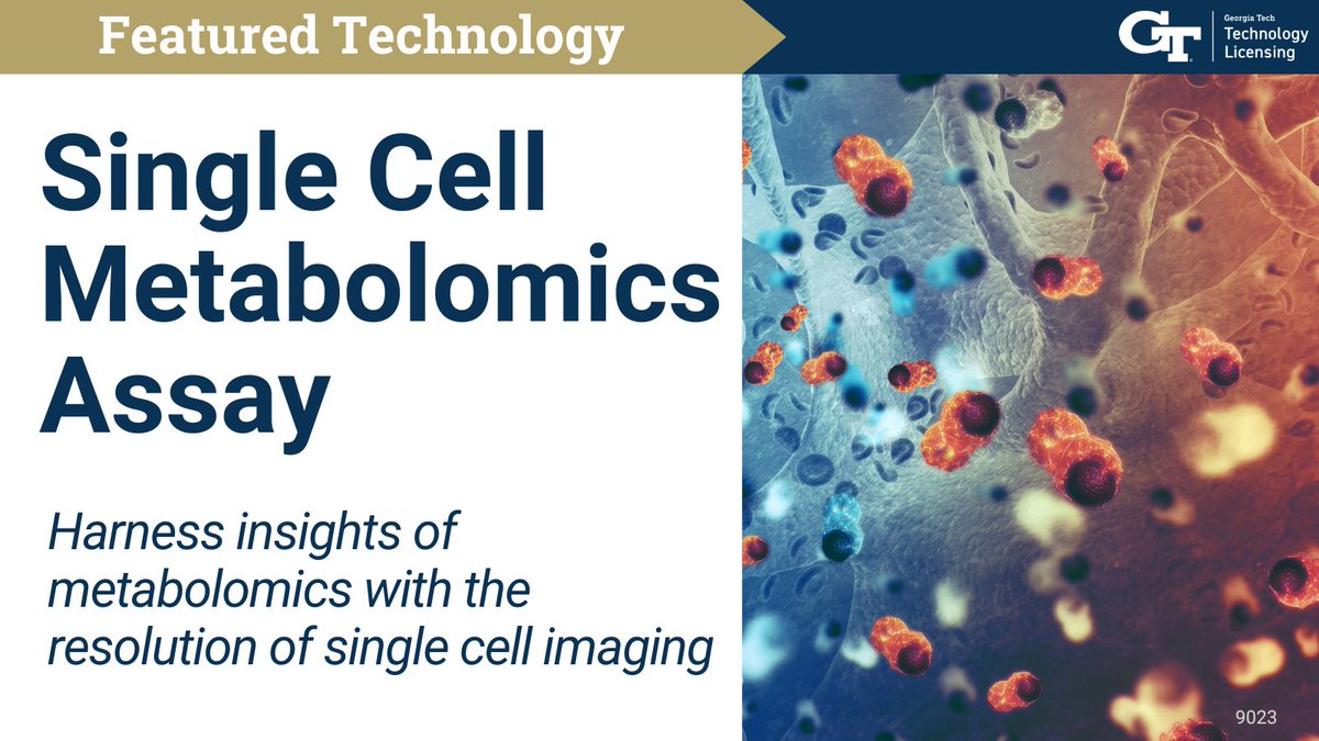 GaTechOTL's tweet image. #FeaturedTechnology: Harness the insights of #metabolomics with the resolution of #singlecellimaging with this #metabolomicanalysis that identifies different cell types in #cancertumor biopsies &amp;amp; complex tissue types like #lymphatictissues. @CoulterBME 
ow.ly/qAsV50PlW05