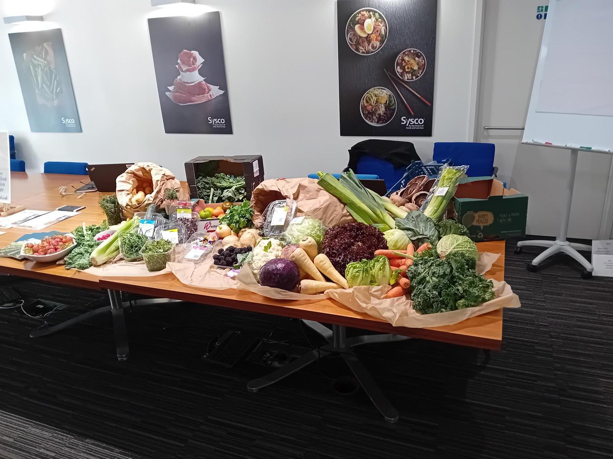 PSCMagazine's tweet photo. The #PSCMagazine team are celebrating the best of British produce today at the @Brakes_Food Innovation Centre as part of @LoveBritishFood's #britishfoodfortnight 😋
#publicfood @psc_alliance https://t.co/WtN4MYosgU