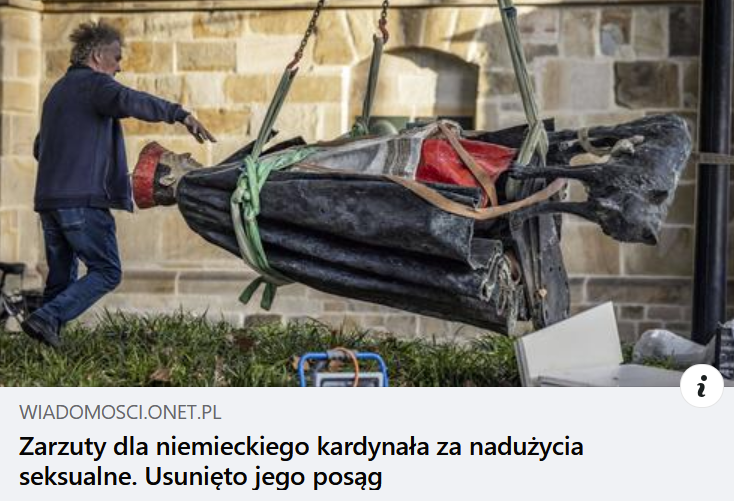 Renata91953545's tweet photo. #czarnazaraza
Mam nadzieje, ze i Polsce bedziemy usuwac pomniki przedstawicieli #czarnazaraza #katole lub obedziemy te pomniki opatrywac odpowiednim kontekstem, aby staly sie przestroga https://t.co/8rQerYPDgD