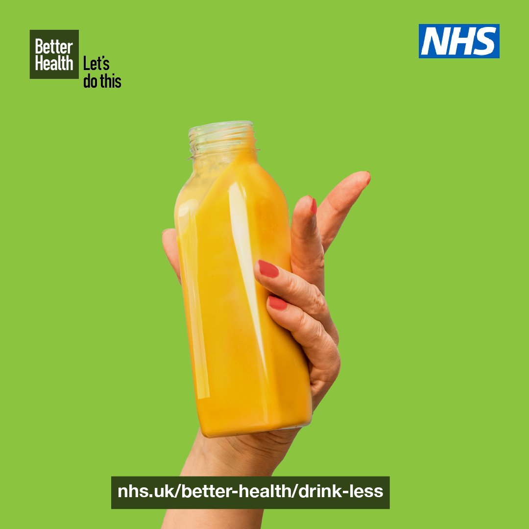 If you're trying to drink less alcohol, even just setting and sticking to a few drink-free days a week, or swapping to lower-strength drinks, are great steps in the right direction. Here are some practical things you can try to help you cut back: nhs.uk/better-health/…