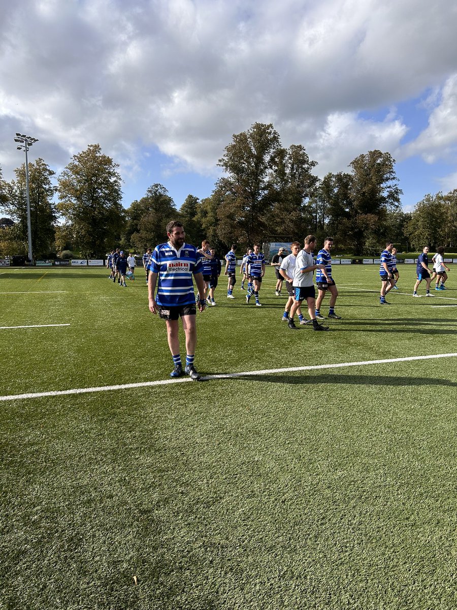 Very strange but wonderful having my brother over from NZ on a rugby tour with Southbridge RFC. They’re playing <a href="/MelroseRugby/">Melrose Rugby</a> at the hallowed ground of The Greenyards this evening. Excited for the match and enjoying making lots of special family memories #rugby #borders #family
