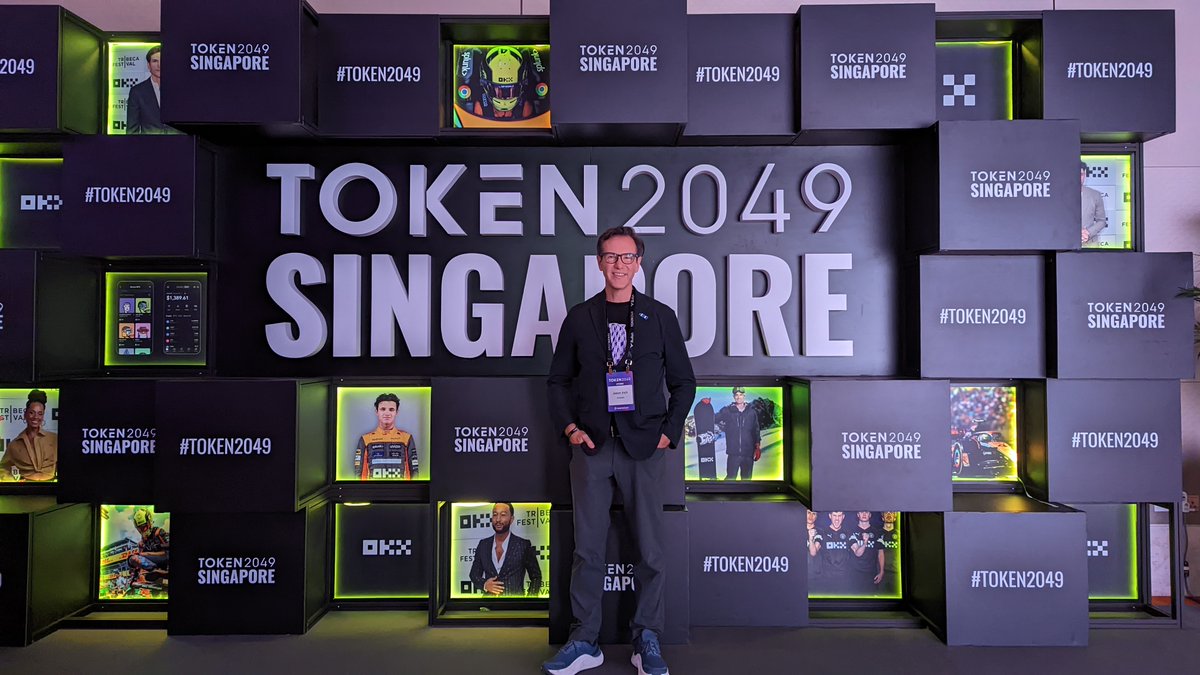 JAIdeate's tweet photo. Reflecting on the past two weeks since we attended @token2049 . Lots of interesting tech and insightful conversations. It's motivated me to refocus on my projects and explore new ideas. Excited to see where this inspiration takes us! #TOKEN2049 @jasoninch https://t.co/ZJZvcCWP84