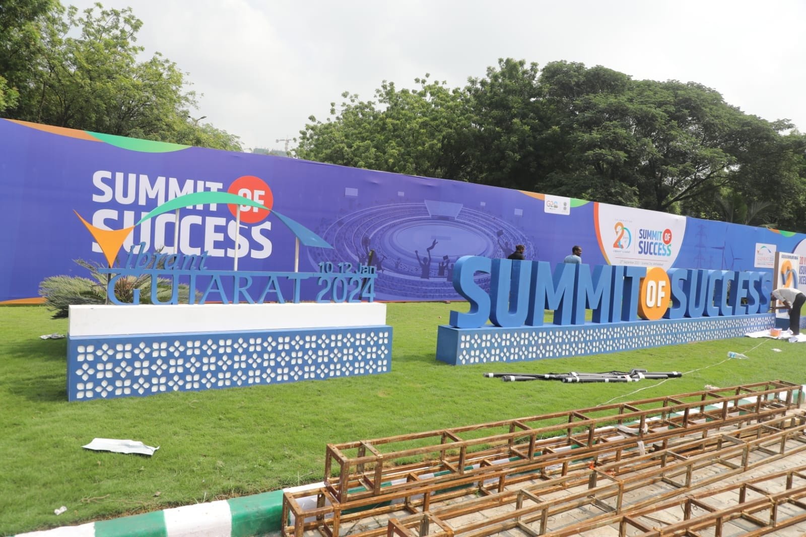 preparations of vibrant Gujarat summit 2024