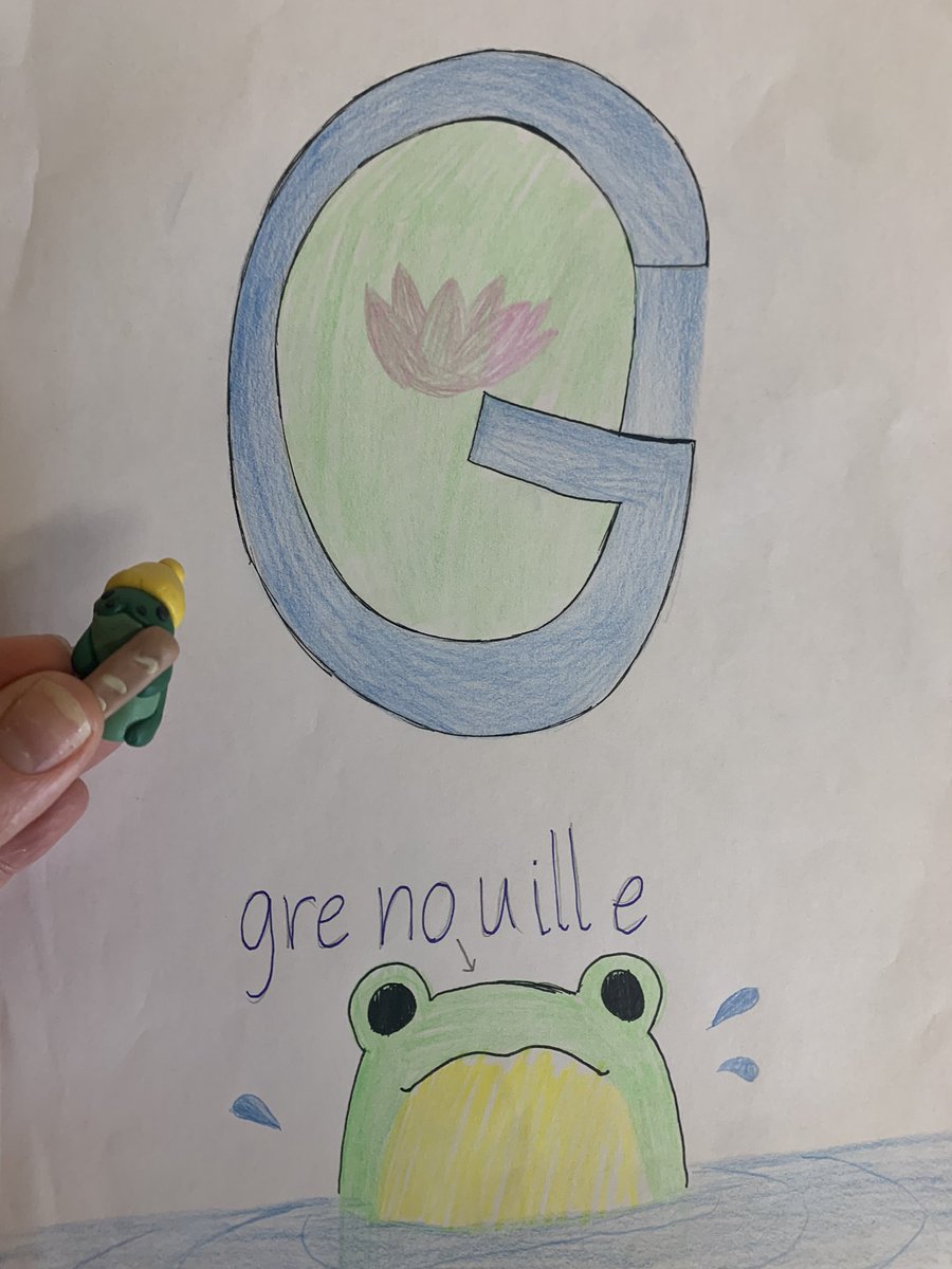 In First Year Français, nous apprenons l'alphabet français et les sons! Les first years on crée des beaux posters 😍🎨🇫🇷 

Bravo! #fle #débutants #cognates #learningFrench #EuropeanDayofLanguages