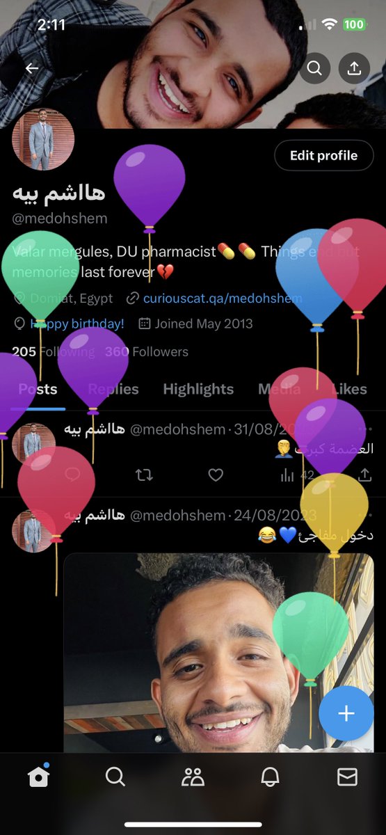medohshem's tweet photo. It’s my fucking birthday 🤦‍♂️ https://t.co/LaxEtlPKr4