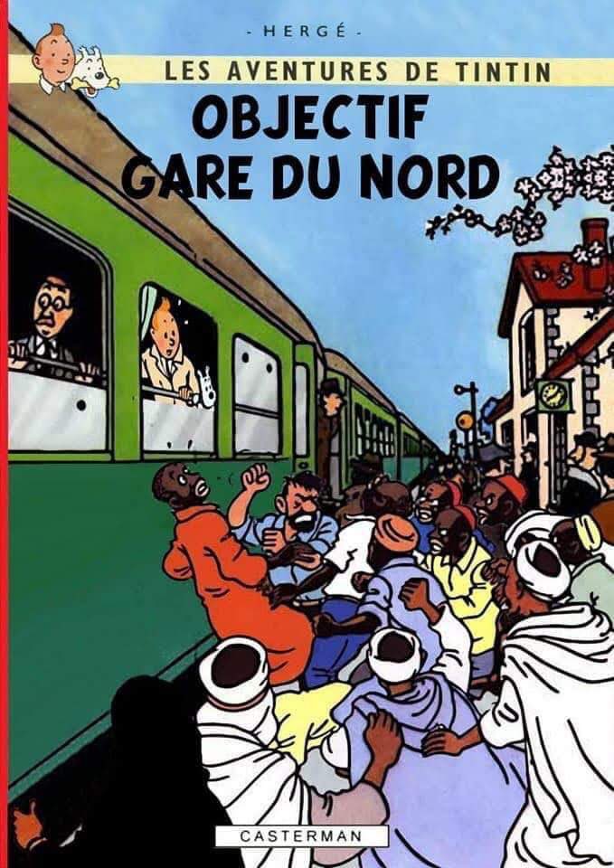 LambdaLeCitoye1's tweet image. @RATPgroup @GroupeSNCF @Ligne5_RATP 

#GareDuNord
Ça bicrave des maïs chauds normal dans les couloirs du métro..
Serais curieux de voir la réaction des "autorités" si un Normand fourguait ses andouilles de Vire de la même façon ! 😏

Plus grande gare d’Europe.. #Africanisation