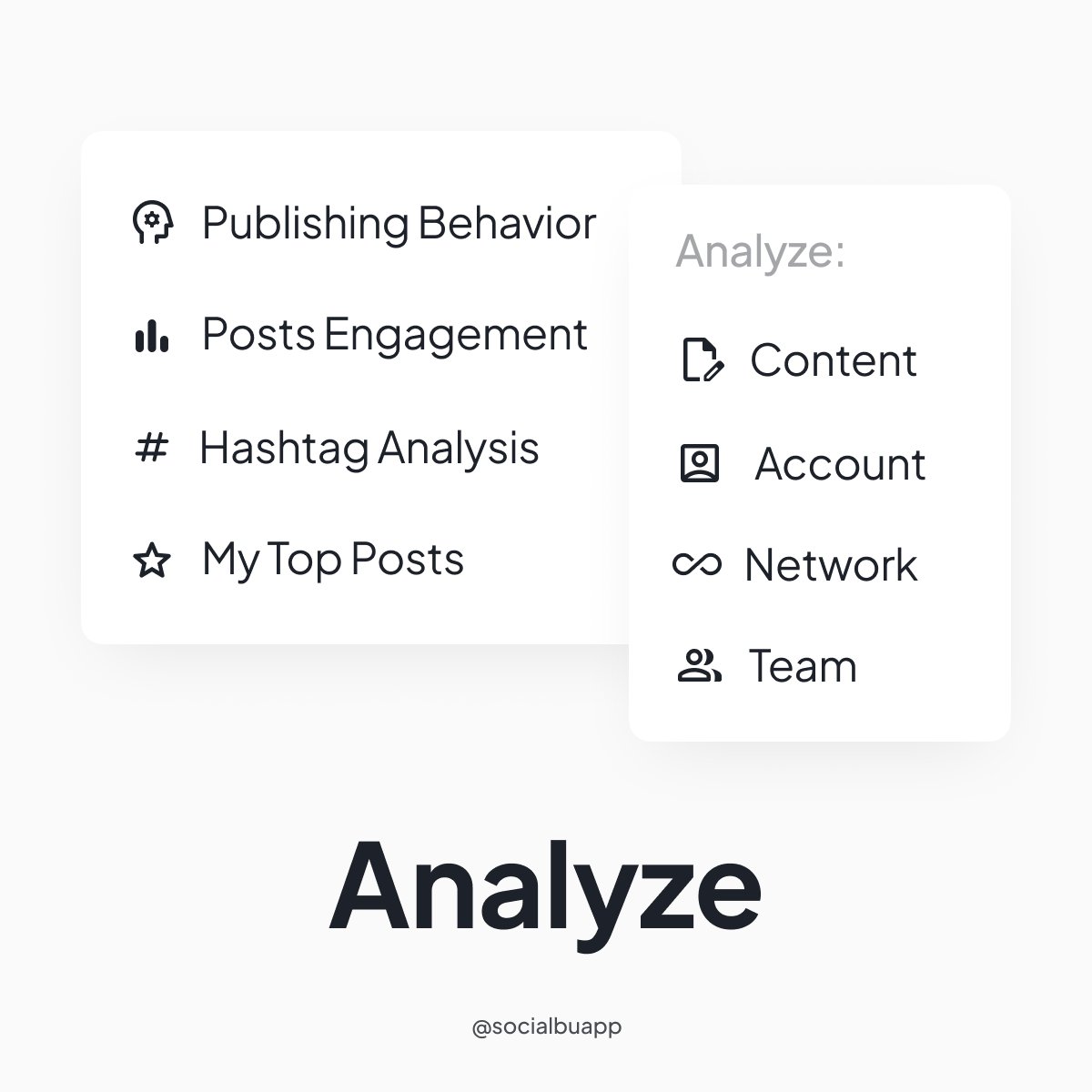 socialbuapp's tweet image. #SocialBu #SocialMediaAutomation #SocialMediaScheduler #InstagramScheduler #TikTokScheduler #YouTubeScheduler