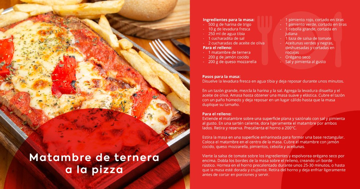 Para homenajear a Argentina en este mes de septiembre, os traemos un plato típico con nuestra carne: ¡matambre de ternera a la pizza!🍕❤️Y para más recetas como esta, ¡ve a nuestro blog!📲

carneguadarrama.com/el-rincon-de-l… 

#carnesierradeguadarrama #sierradeguadarrama #matambrealapizza