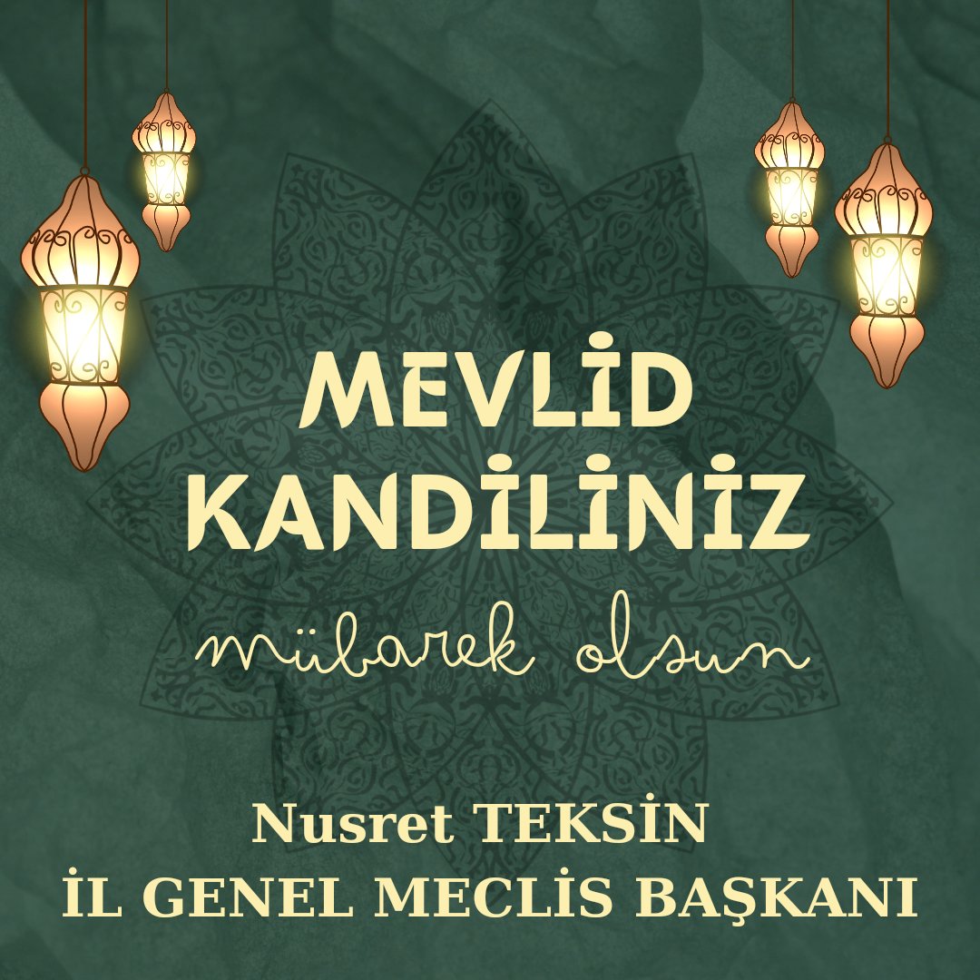 TeksinNusret's tweet photo. Alemlere rahmet olarak gönderilen Peygamber Efendimiz Hz. Muhammed'in (s.a.v) dünyaya teşriflerinin yıl dönümü olan bu mübarek gecenin tüm İslam âlemine rahmet, bereket ve hayırlar getirmesini niyaz ederiz. 

#MevlidKandili ’miz mübarek olsun. https://t.co/cAn8opiRN8