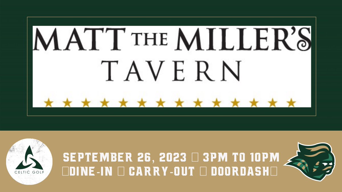 DJHSGolf's tweet image. Join us tonight! 

5% of total sales will be donated directly to the Dublin Jerome Boys Golf program! 

#GoCelts // #TheGoldStandard