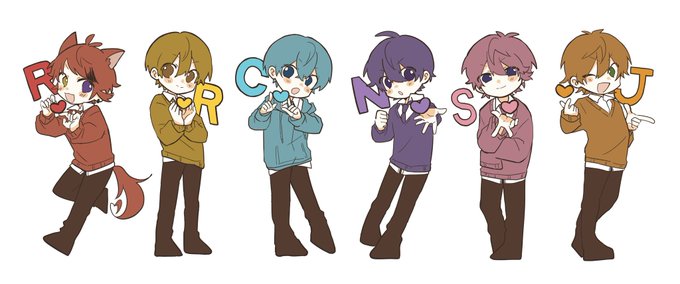 「5人の男性 白いシャツ」のTwitter画像/イラスト(新着)｜3ページ目