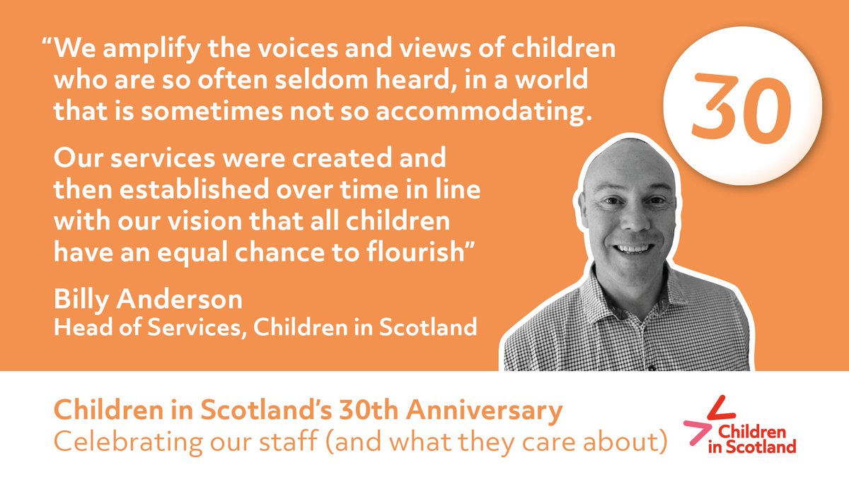 Blog: 'Amplifying seldom heard voices: the importance of direct services for children and young people' As @cisweb celebrates its 30th anniversary, Billy Anderson reflects on the significance of the organisation's services. #CiSAt30 Click here to read: childreninscotland.org.uk/amplify-seldom…