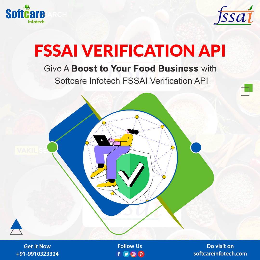 softcareinfotec's tweet image. Get Verify Your Food License with our fast, highly secured Softcare Infotech FSSAI Verification API and Earn Highest Commission.
Free Demo Call -+91-9910323324
Visit Here -: buff.ly/3i0LXMC
#fssaiverificationapi #foodlicenseverification #fssaiverification