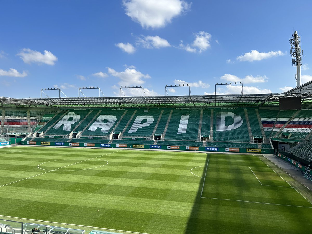 Immer wieder schön, oder?💚💪🏼

#skrapid #SCR2023 #AllianzStadion #Hütteldorf