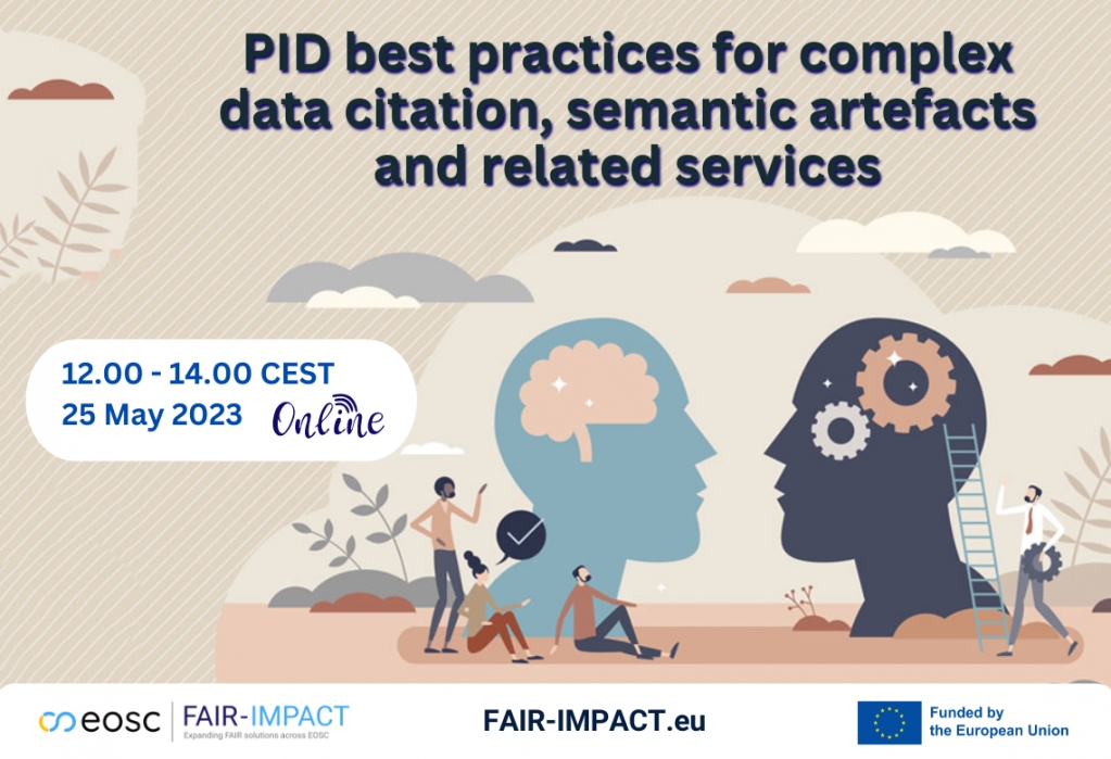 Are #persistentidentifiers #semanticartefacts your thing?😎We have someting for you: a 2h webinar focused on citation, versioning & #researchobject types.Get an overview of how to achieve more coherent #PIDs implementation for better #datacitation👌💁 fair-impact.eu/events/fairimp…