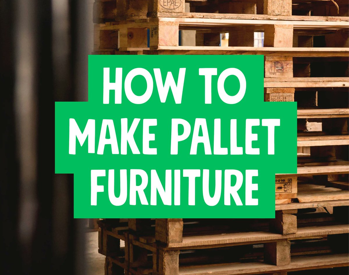 ReuseaboxLtd's tweet image. Did you know that wooden pallets can make all kinds of furniture? 🪑
This includes benches sofas, tables and even a drinks bar!
Read our latest blog about how to create your own pallet furniture: buff.ly/48vQHPW #Pallets #LatestBlog #WoodenPallets