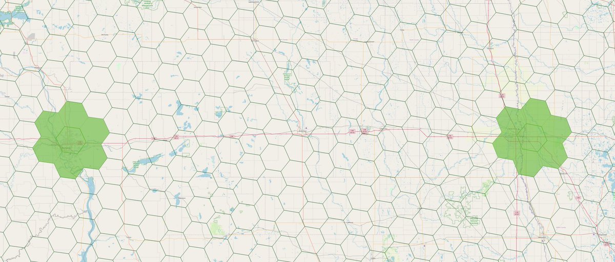 GEODNET's tweet photo. 🚀 Exciting news!
Two fresh SuperHex locations are now in North Dakota and Minnesota. 🌟
Curious how long it will take until these are staked, and we see the first devices go online! 🌐💰
#SuperHex #GNSS #GEODNET #Web3 #DePIN https://t.co/fAExor20tH