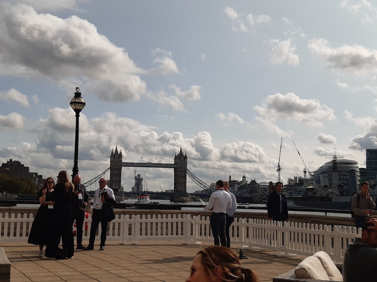 The sun's shining on the @crmarketplace &amp; <a href="/RevoLatest/">Revo</a> event at Old Billingsgate today. Not a bad spot to talk about the future of the high street...

#retail #leisure #highstreet