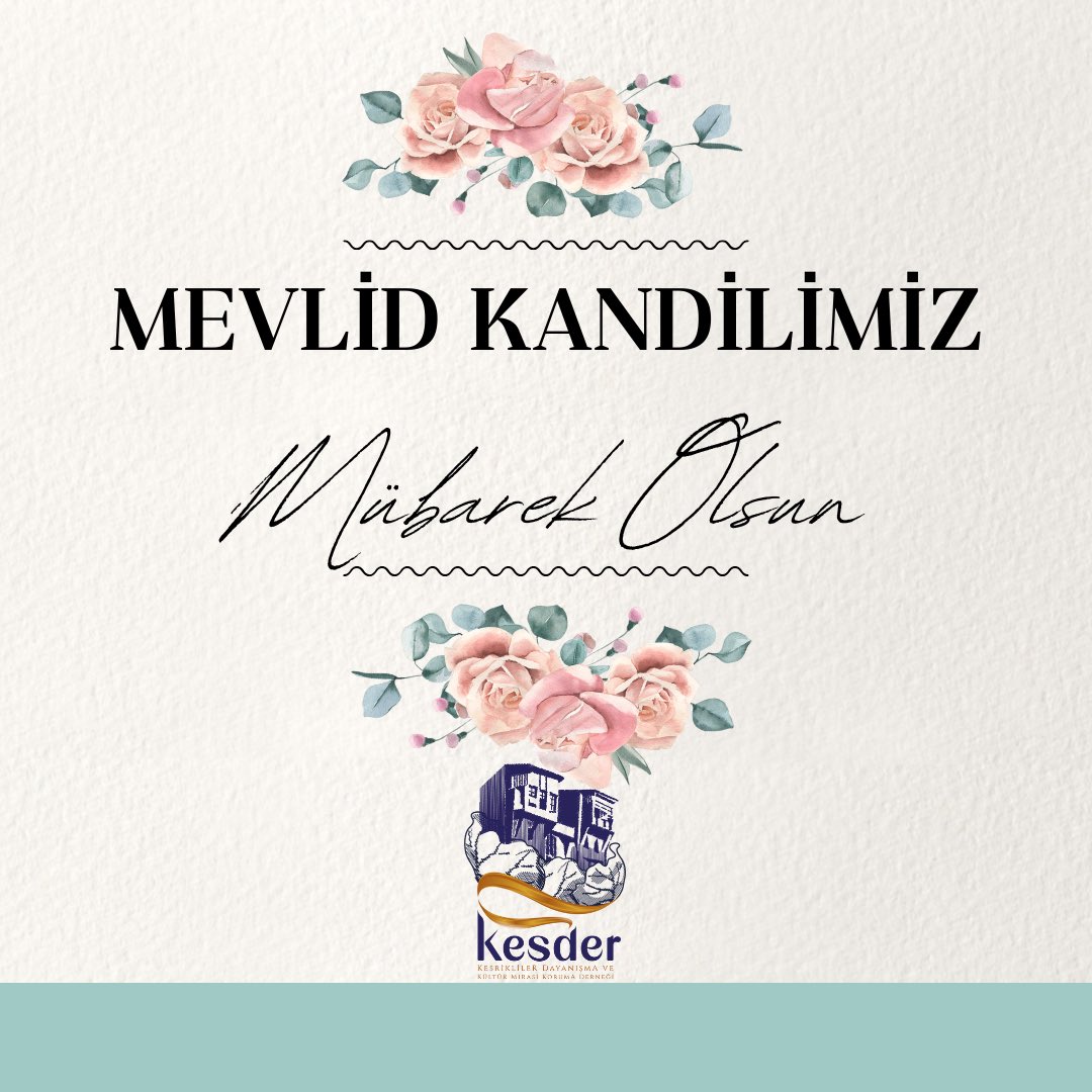 Kesrikliler Derneği (@kesriklilerd) on Twitter photo Mevlid Kandilimiz Mübarek Olsun.. <a href="/KesriklilerD/">Kesrikliler Derneği</a> #Mevlid <a href="/YuSuGuR/">🇹🇷 Yusuf UĞUR 🇹🇷</a> #MevlidKandilimiz Mevlid Kandilimiz Mübarek Olsun.. <a href="/KesriklilerD/">Kesrikliler Derneği</a> #Mevlid <a href="/YuSuGuR/">🇹🇷 Yusuf UĞUR 🇹🇷</a> #MevlidKandilimiz