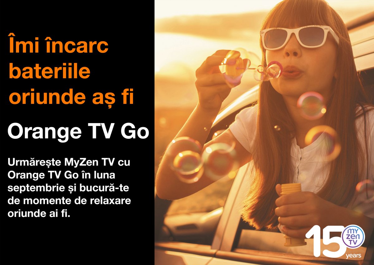 🌞Bucură-te de fiecare moment de relaxare cu MyZen TV. Ai acces la acest canal în Orange TV Go toată luna septembrie, ca să îți reîncarci bateriile oriunde ai fi. 👉oran.ge/MyZen