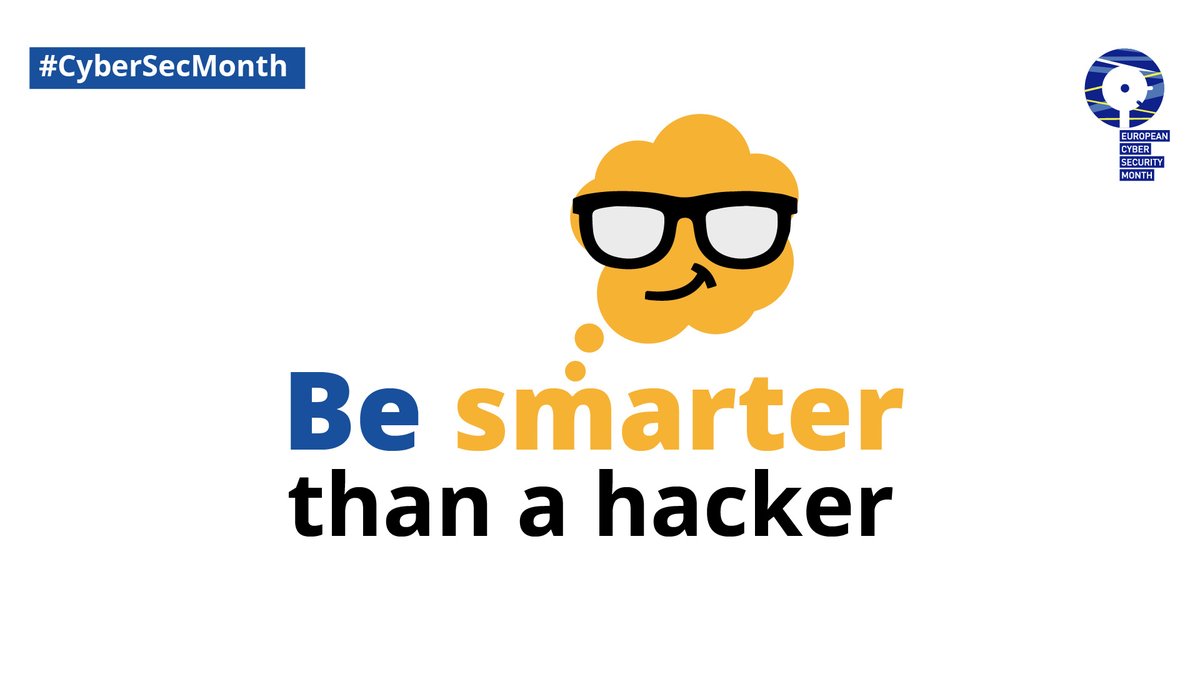 The #EU #Cybermonth officially starts😊" Scammers are getting more creative in their ways of attacking.  Cyber threats are evolving at a rapid pace and citizens’ behaviour can play a fundamental role in how we stay cyber secure." <a href="/ThierryBreton/">Thierry Breton</a> Read more 👉bit.ly/3LEbtCW