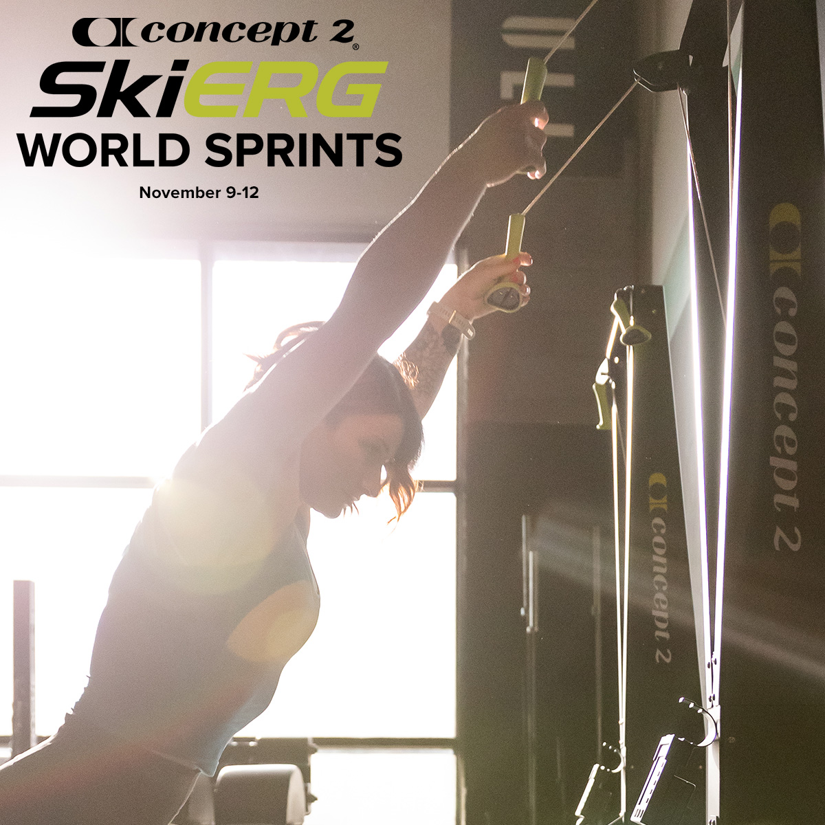 concept2's tweet photo. The SkiErg Sprints are coming up! The 6 week training plan kicks off this week. Visit https://t.co/ChjAVVmmtz for the free 4 and 6 week training plans, and all the details on this 1000m sprint!

#Concept2 #C2Challenge https://t.co/VwxhOfNHHs