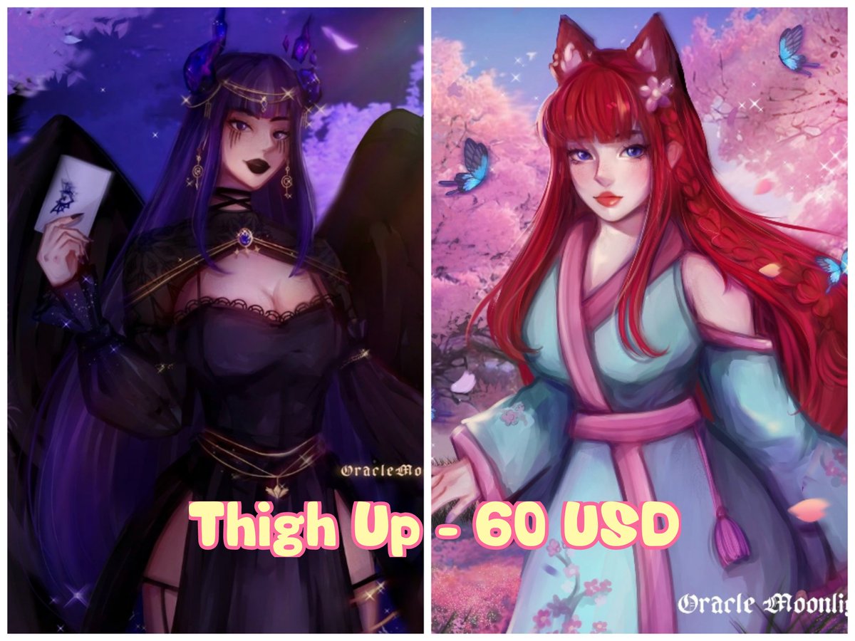 Mooncinity's tweet photo. Commission is still open if anyone is interested! Please dm me!! ❤️🙏
Payment through PayPal only or Kofi https://t.co/WwH7krZhqE