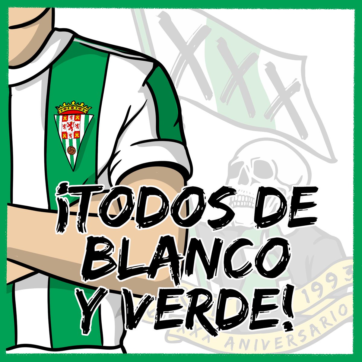 Brigadas1993's tweet photo. ¡Muestra tus colores!

Este sábado demos colorido a El Arcángel…

¡Todos de blanco y verde! https://t.co/IRo2gYNL61