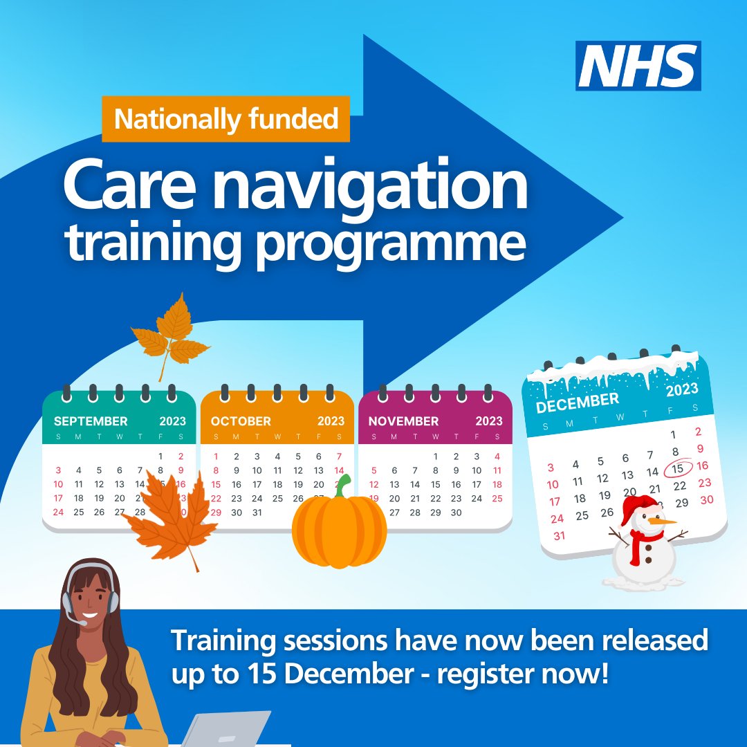 Our #CareNavigation training equips staff with the skills and knowledge to guide patients to a relevant clinician or local service based on their needs. 

Book your nominated individual onto either a foundation or advanced session today: bit.ly/carenavtraining

#GeneralPractice