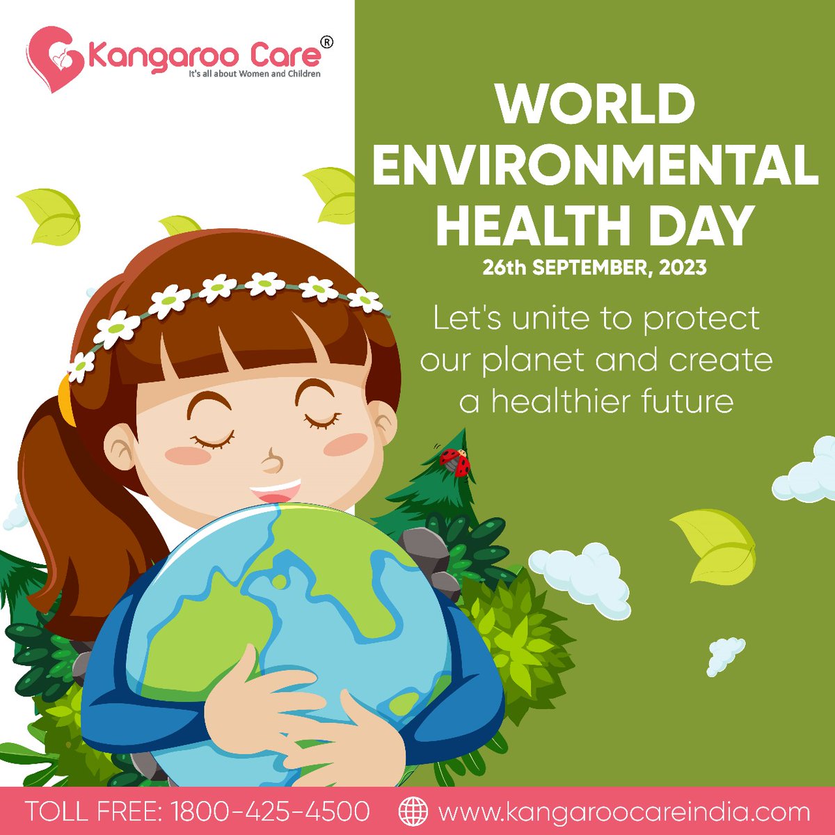 KangarooCare3's tweet photo. 🌍 Happy World Environmental Health Day!

Let's be the change-makers who embrace sustainable practices, reduce waste, and preserve precious resources. Every small action counts, from recycling to conserving energy – collectively, we make a significant impact.
#WorldEnvironmental https://t.co/a3v4Dbl2mH