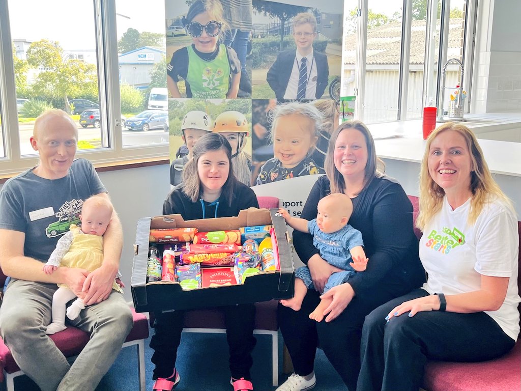 Thank you Jacqui, Champion @asda Waterlooville for your kind donation of supplies for our Coffee Morning. It was great to see you yesterday and to have your support at these valuable events for our families #Asda #PortsmouthDSA #coffeeMorning #Support #Community @MichelleS2104