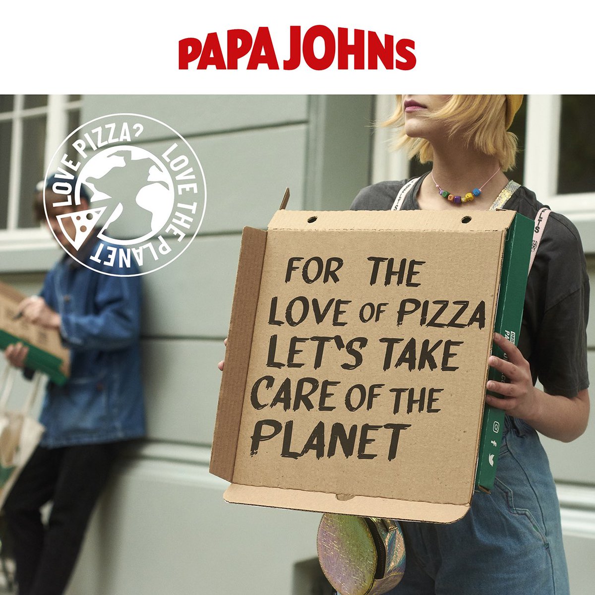 Pizza aşkına, dünyamıza iyi bakalım.😍🌎