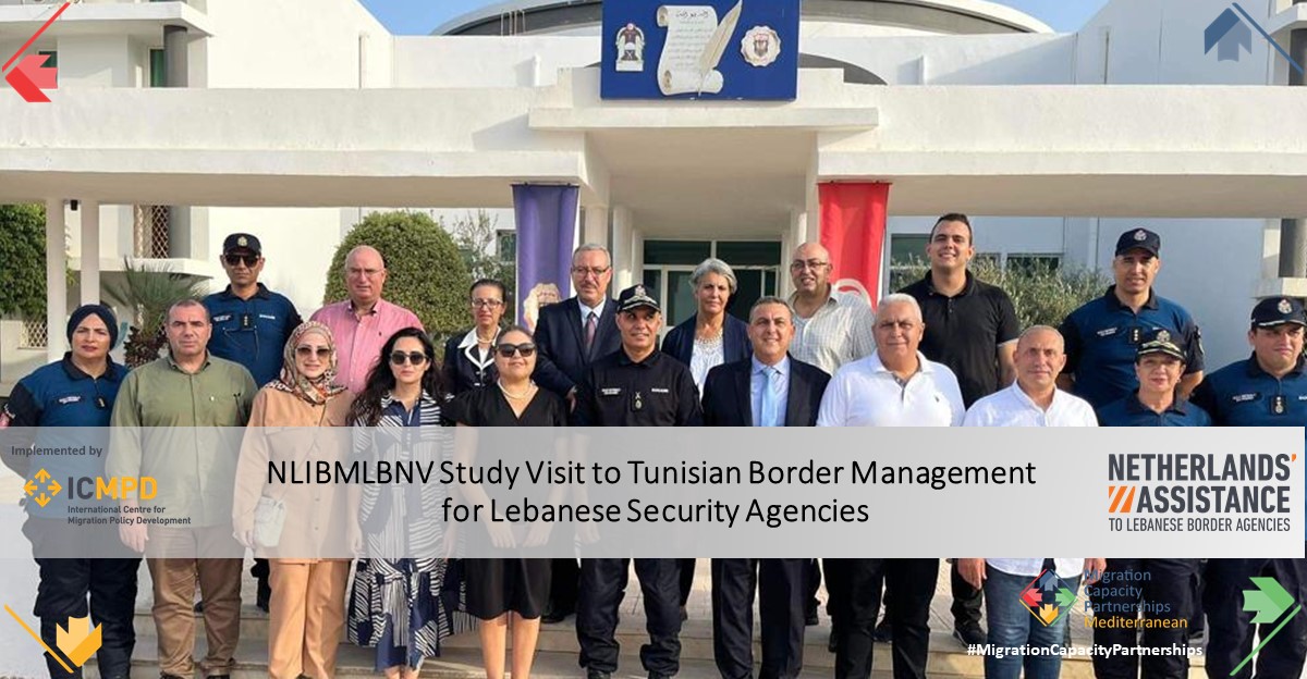 Border Security Synergy - #NLIBMLBNV has once again orchestrated a high-level delegation from Lebanese security agencies on a study visit to Tunisia ICMPD Office presenting insights &amp;experiences of Tunisian border security agencies. Read more here tinyurl.com/3rt4dybj