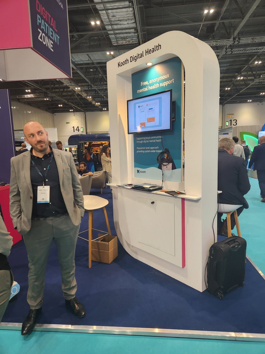 💬 We're excited to be at the <a href="/HETTShow/">HETT Show</a> today showcasing how Kooth partners with the NHS to support communities through digital mental health.

📍Come find us at the ORCHA Digital Patient Zone!