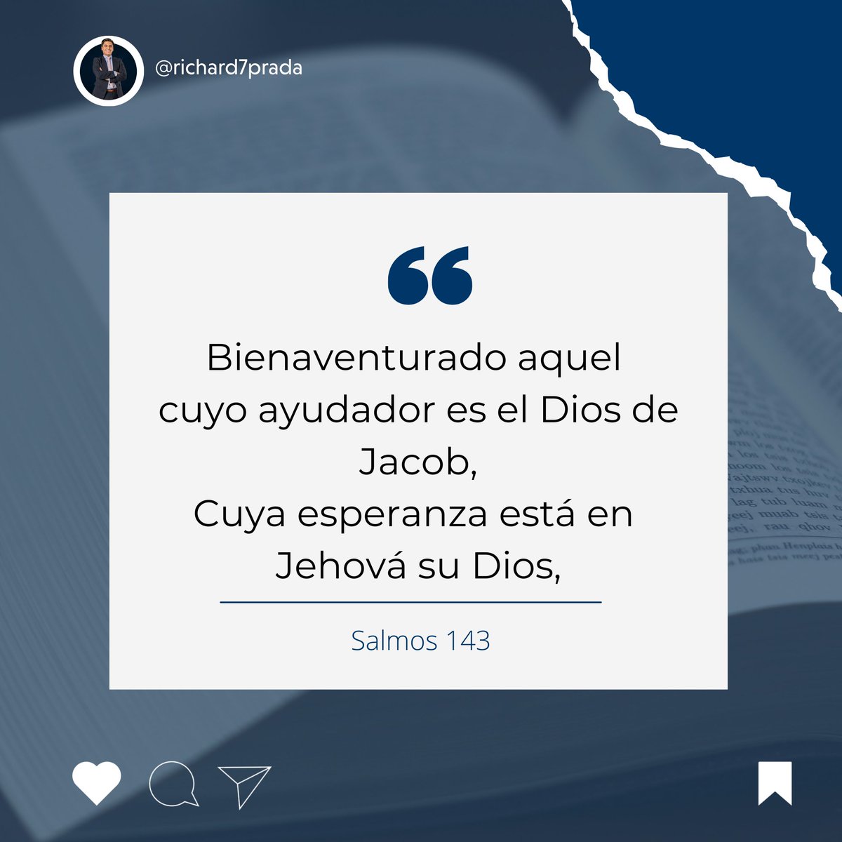 Salmos 143

Dios nos creó, y en el inicio éramos felices de estar en su presencia y alabarlo, adorarlo era nuestro propósito; por esta razón somos felices cuando estamos con Dios, el pecado nos separa de Jesús pero adorarlo nos regresa a Él.Pongamos nuestras vidas en Cristo #rpsp