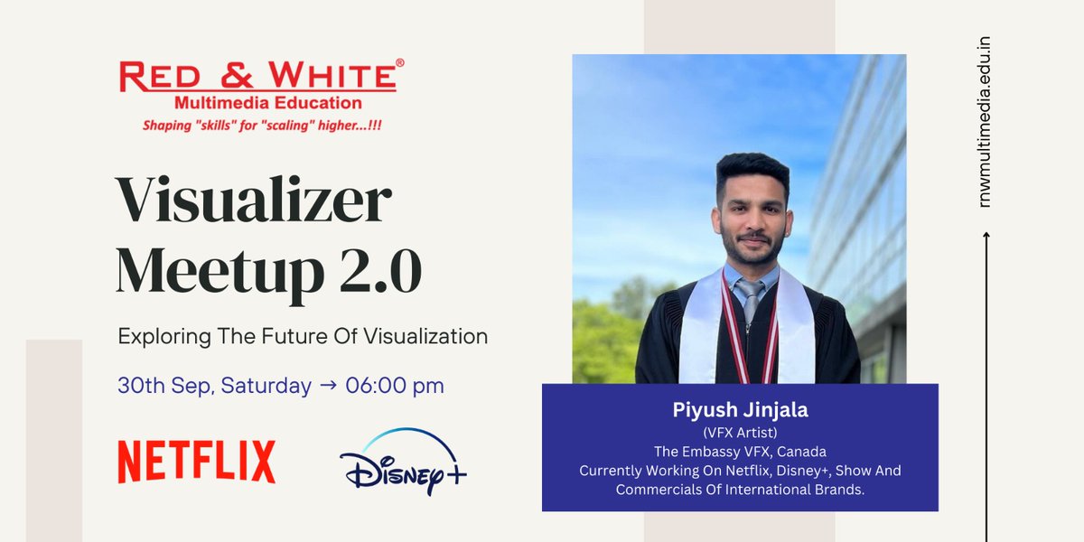 Red & White Multimedia Education tweet media