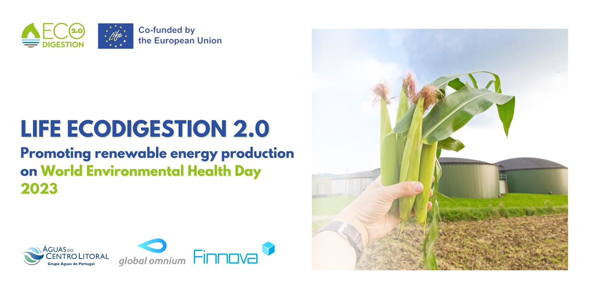 🌍@ecodigestion2 promotes #RenewableEnergy  production on #WorldEnvironmentalHealthDay!

🤝With @GlobalOmnium @FinnovaEU @LIFEprogramme

🔗Find out how: lifecodigestion.com/en/life-ecodig…

♻️ #LIFEAmplifiers #LIFEproject #EUGreenDeal #EnvironmentalHealth