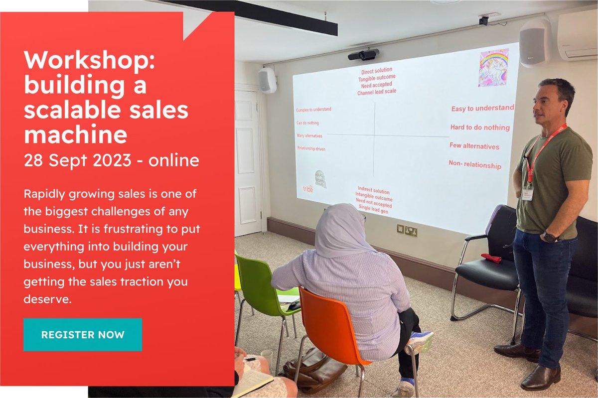 Aaron Birkby (@aaronbirkby) on Twitter photo Workshop: building a scalable sales machine. Online Thursday 10am AEST by <a href="/tribeglobalvc/">Tribe Global Ventures</a>. Details via go.tribeglobal.vc/sales Workshop: building a scalable sales machine. Online Thursday 10am AEST by <a href="/tribeglobalvc/">Tribe Global Ventures</a>. Details via go.tribeglobal.vc/sales