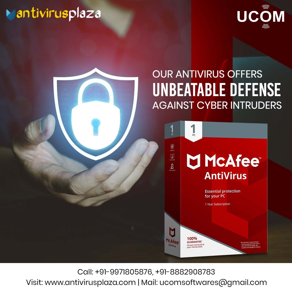 Lock down your devices and say no to cyber threats! Our antivirus provides unparalleled defense, ensuring your peace of mind in the digital realm.

𝐂𝐚𝐥𝐥: +91-99718 05876
𝐕𝐢𝐬𝐢𝐭 𝐔𝐬: antivirusplaza.com

#UnmatchedProtection #StaySafeOnline #AntivirusPlaza