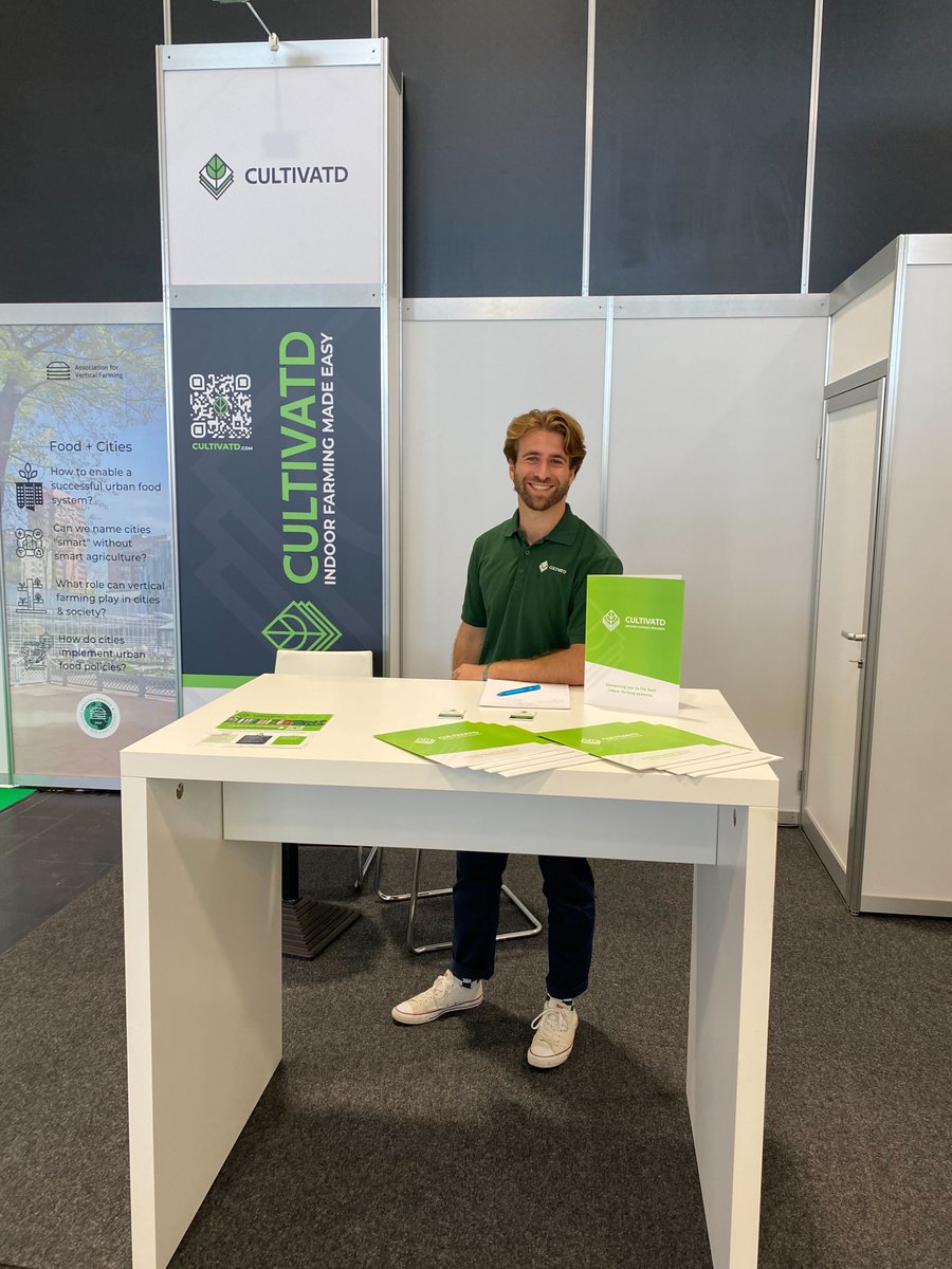 Hello from VertiFarm! 🇩🇪 

Jump-start  your search for accurate information > If you are looking for  guidance and support for your vertical farm venture, come speak to one  of the nicest people in the industry on Cultivatd stand 4F46.

Learn more at cultivatd.com
