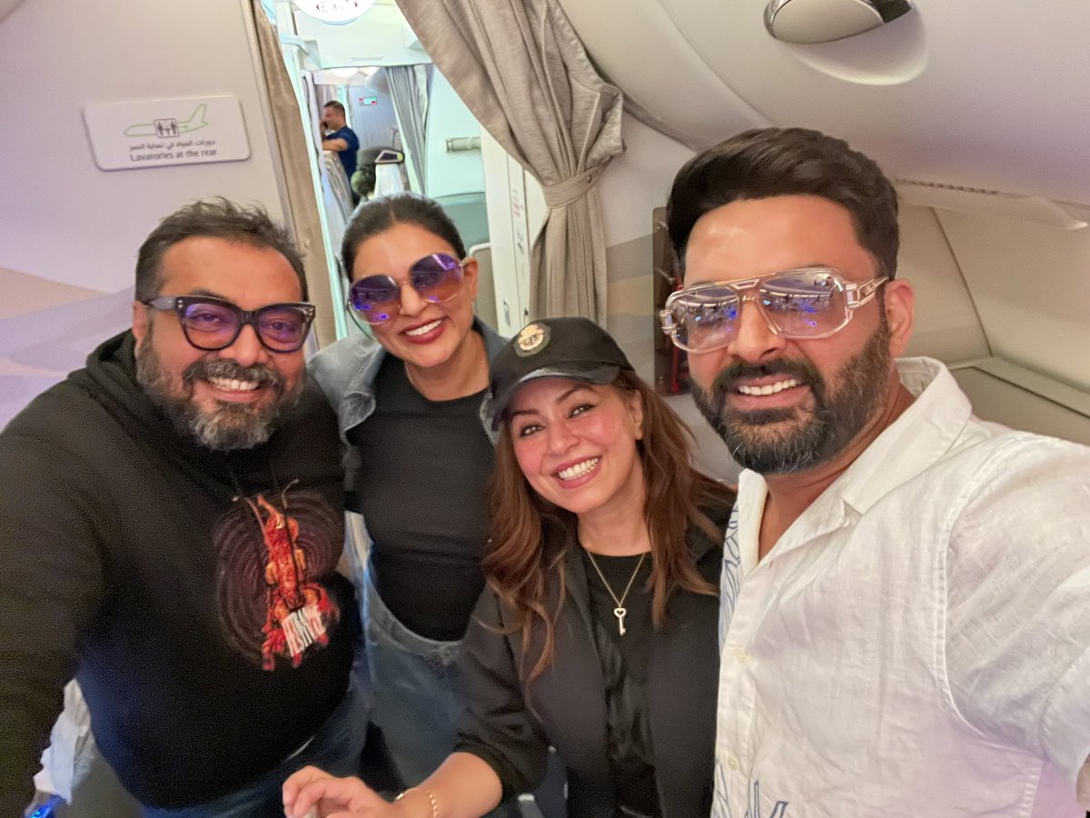 Journey is beautiful when people around you r beautiful ❤️ <a href="/thesushmitasen/">sushmita sen</a> <a href="/anuragkashyap72/">Anurag Kashyap</a> #mahimachaudhry
